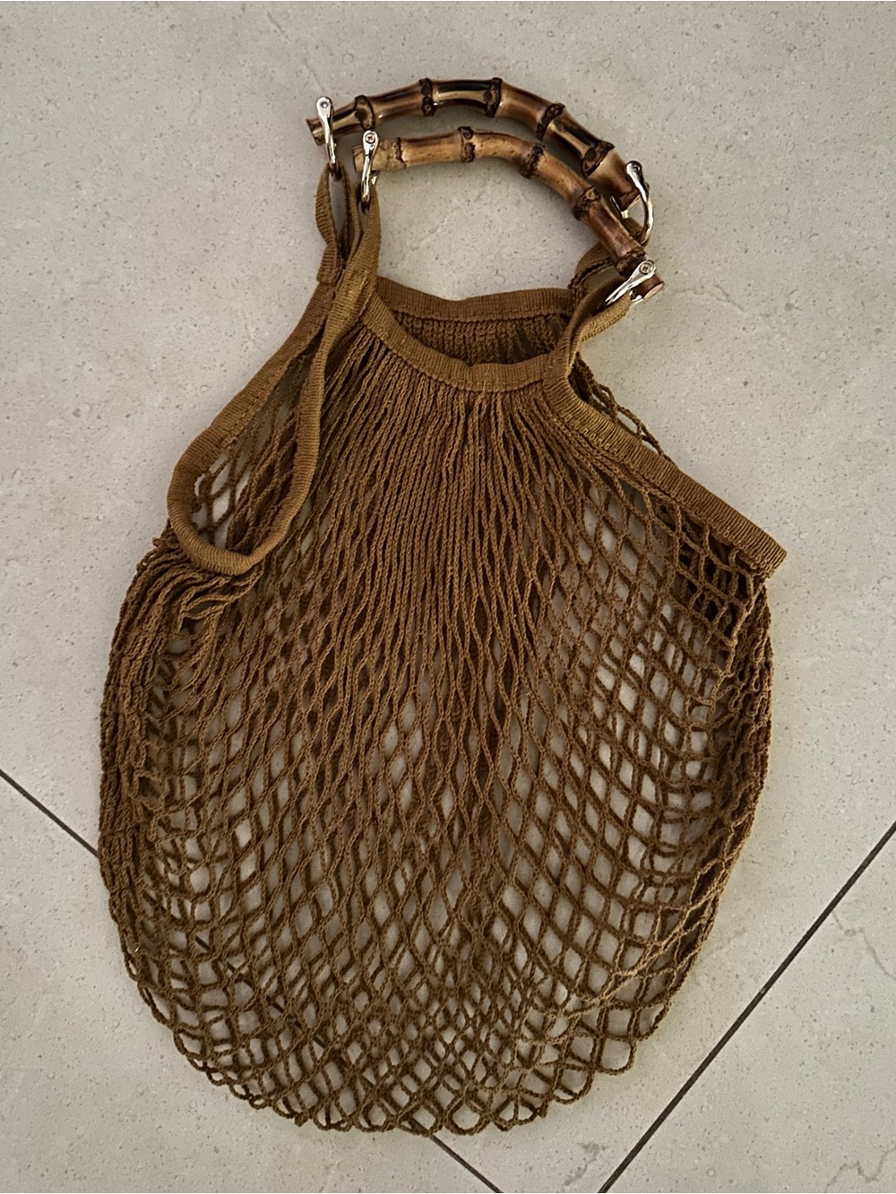 Utmon es Pour Paris Net Bag Marche.  From Paris.